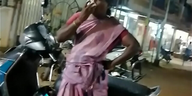 aunty, fingering, maid, saree, satin, tamil, 
