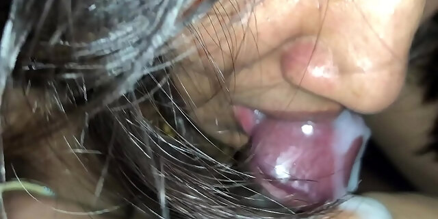 bukkake, closeup, cum, cum in mouth, indian, lady, sucking, 